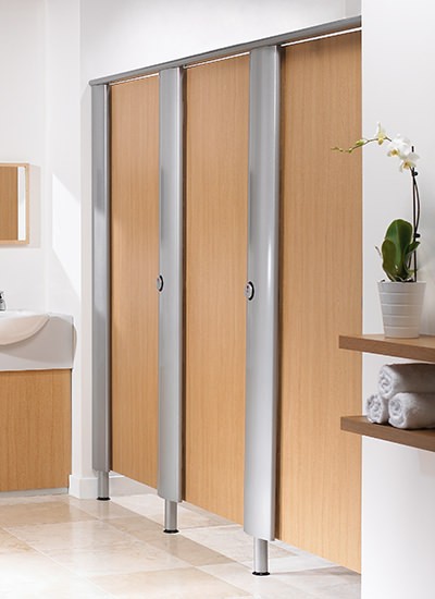 Cotswold Framed Full Height Toilet Cubicle Systems