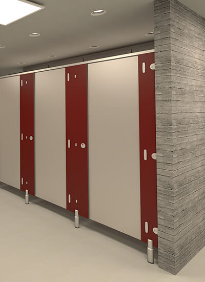 Anti vandal toilet cubicles systems from the Cairngorm Range