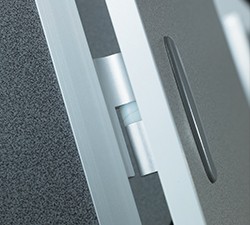 Full height cubicle door hinge - pendle