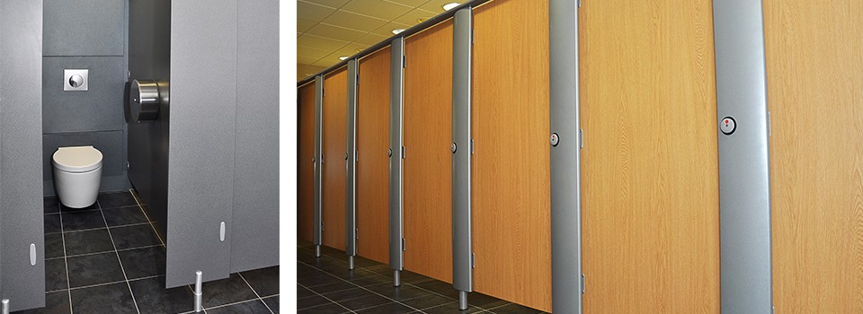 Executive football stadium washrooms