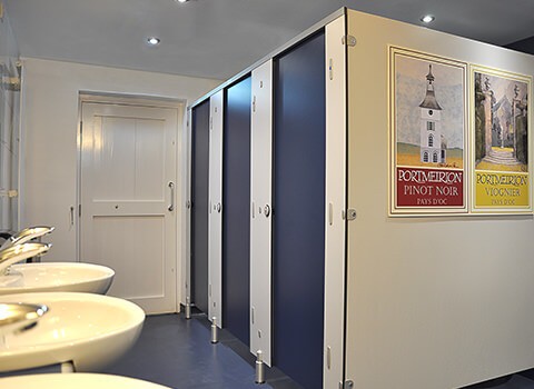 Portmeirion male visitor washroom